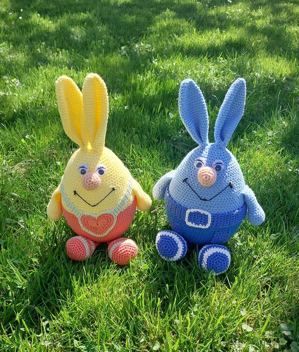 Jajko zajączek robótka szydelkowa