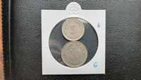 Monety-Zestaw 5-10 Pfennig Cesarstwo Niemcy 1914 A,G.