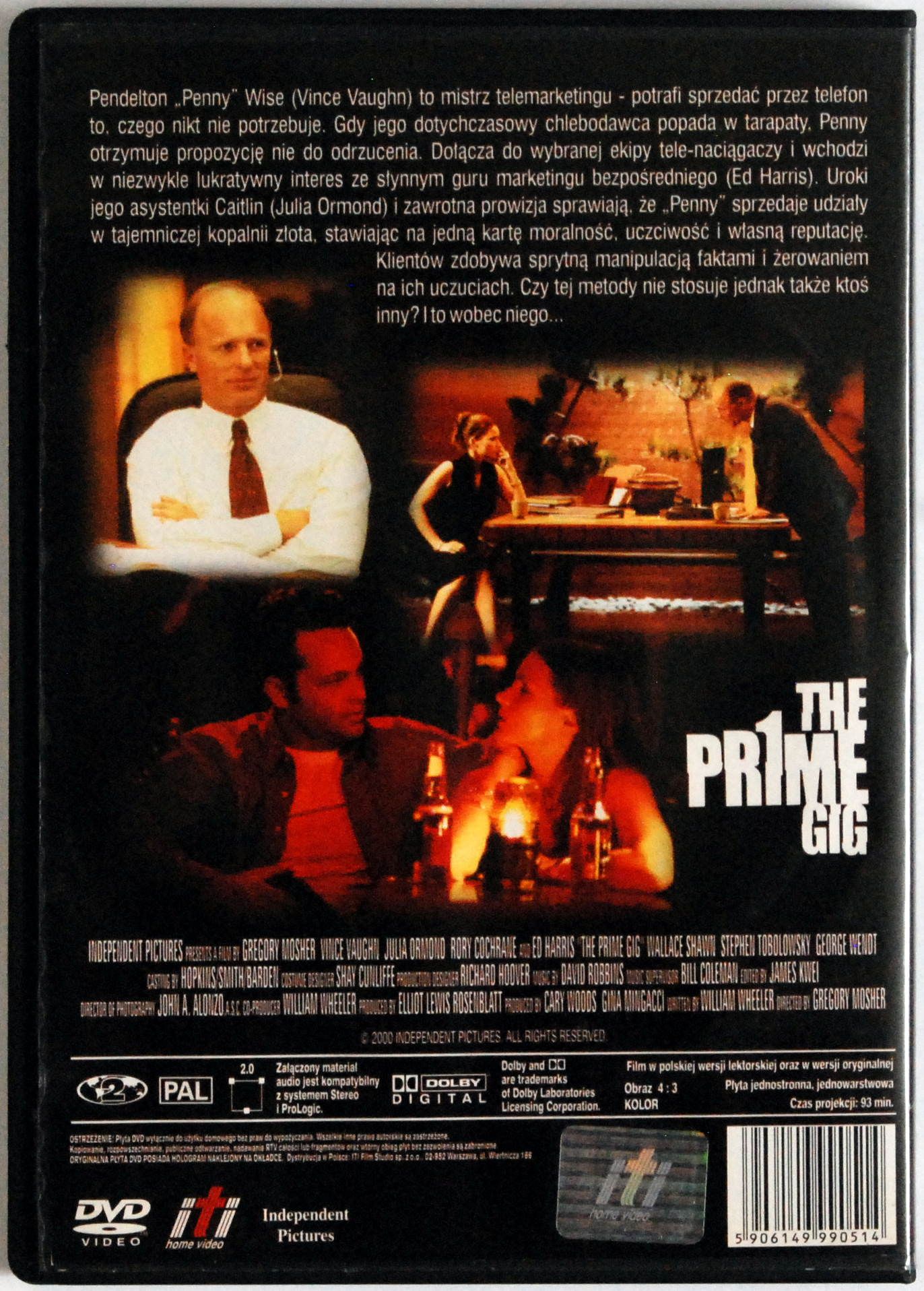 DVD Mistrz Przekrętu s.BDB