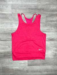 Nike dri-fit майка l размер женская спортивная розовая оригинал
