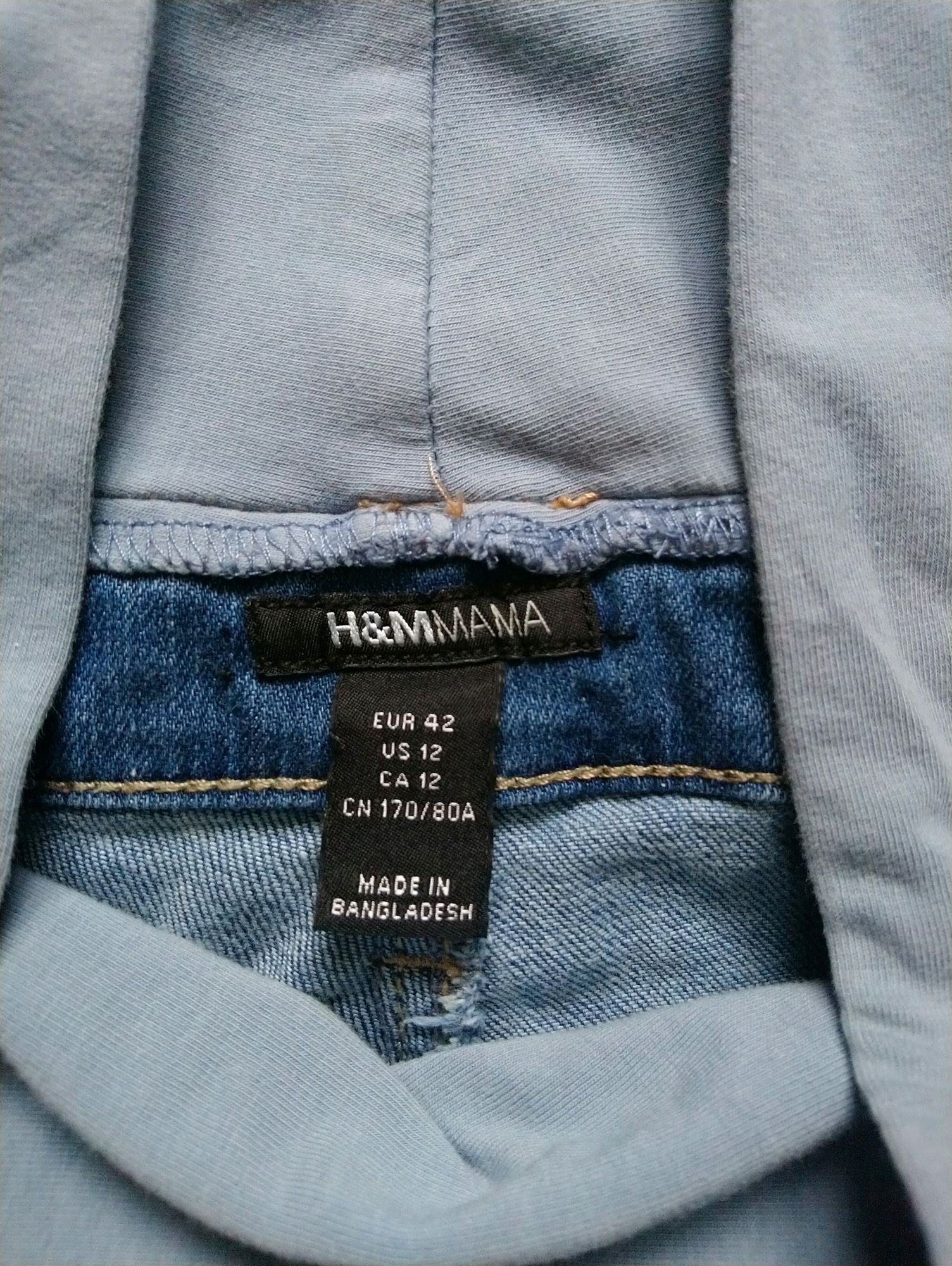 Джинси для вагітних H&M Mama EUR 42 розмір