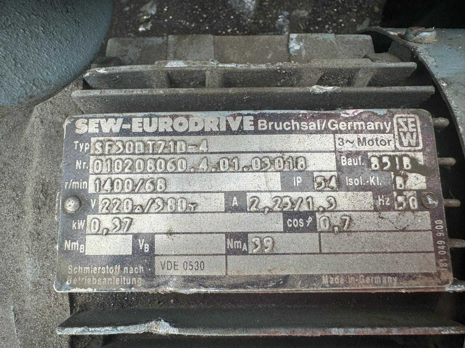 Silnik elektryczny z reduktorem SEW EURODRIVE silniki przemysłowe