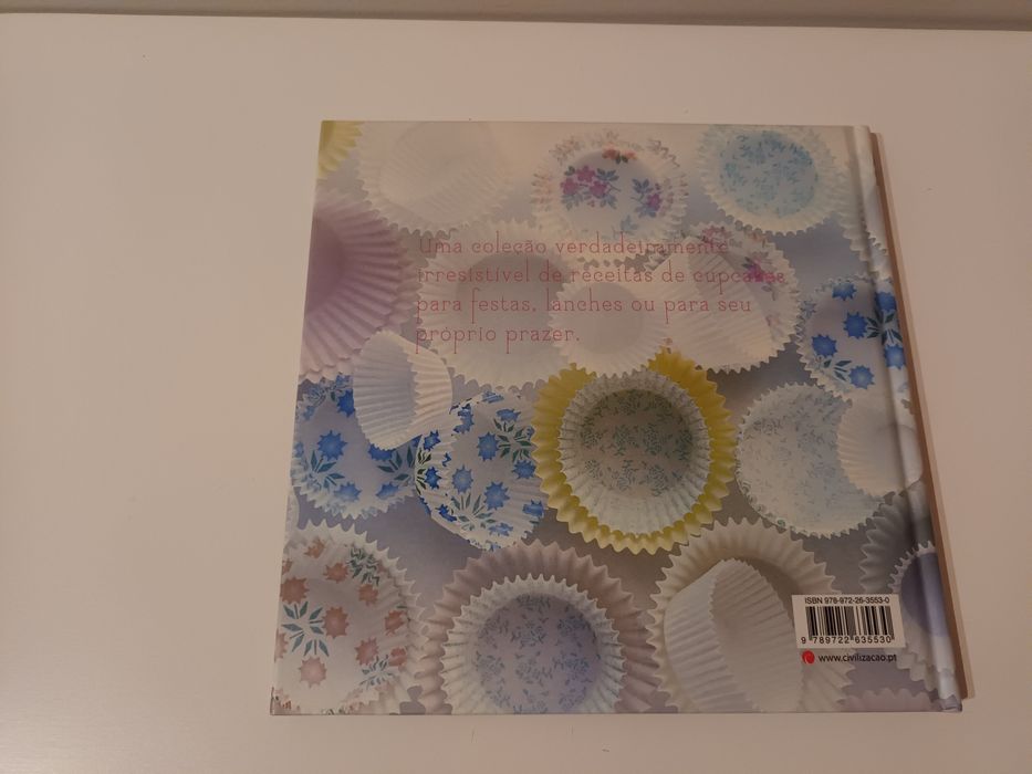Livro sobre cupcakes