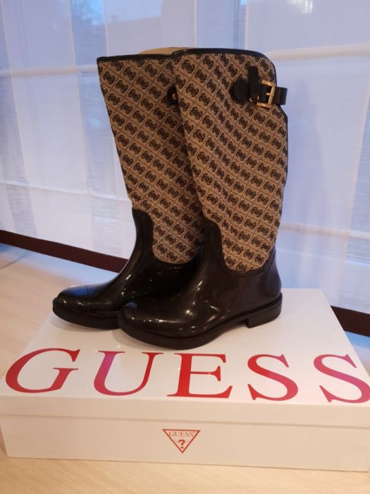 Komplet kalosze plus torebka Guess