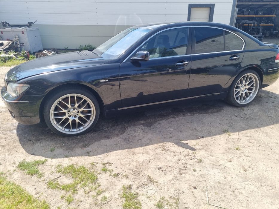 Bmw e65 lci 475/9 black sapphire drzwi przód tył lewe prawe