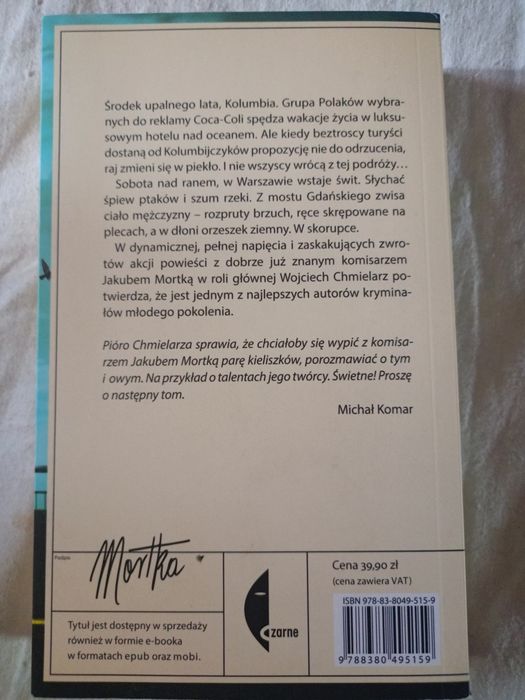 Wojciech Chmielarz Przejęcie,komisarz Motyka,BDB.