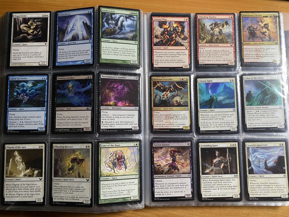 Spirit kolekcja 106 kart magic the gathering