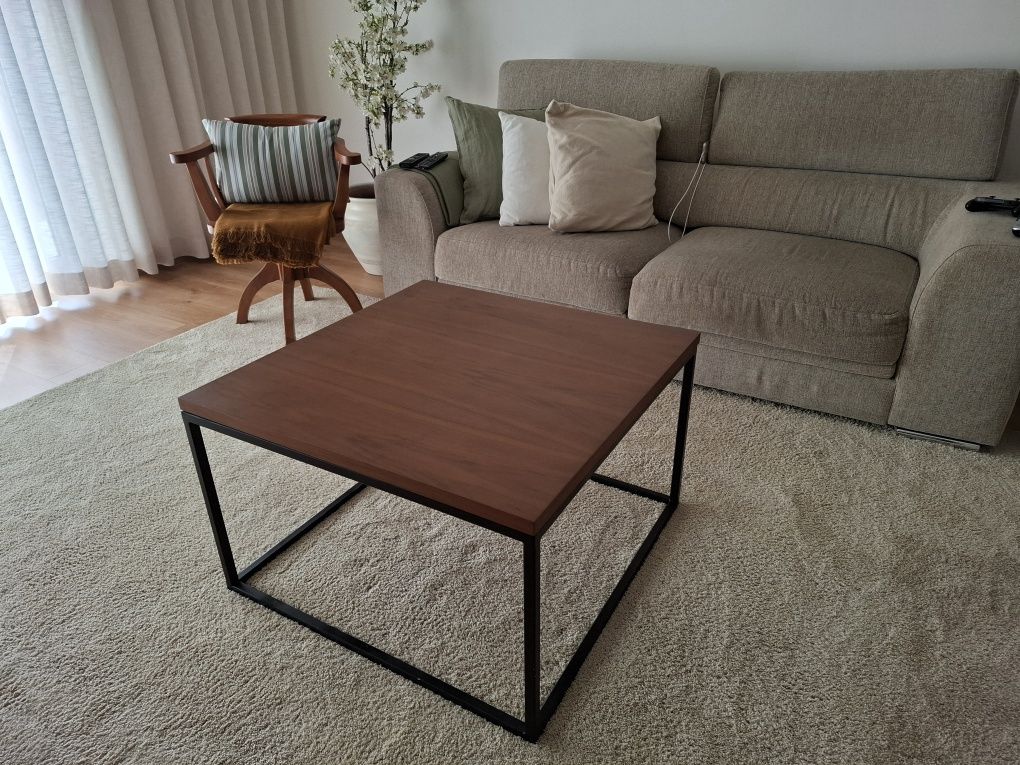 Mesa de centro sala nogueira original (única)