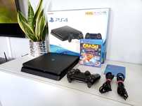 PS4 Slim 1TB 2216B Crash4 Komplet Sklepowy Jak Nowy