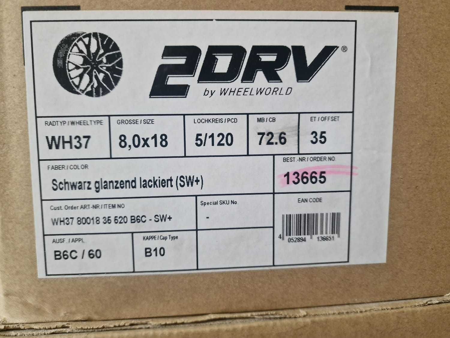 Nowe Alufelgi 18" OPEL Insignia 5X120 Czarny Połysk