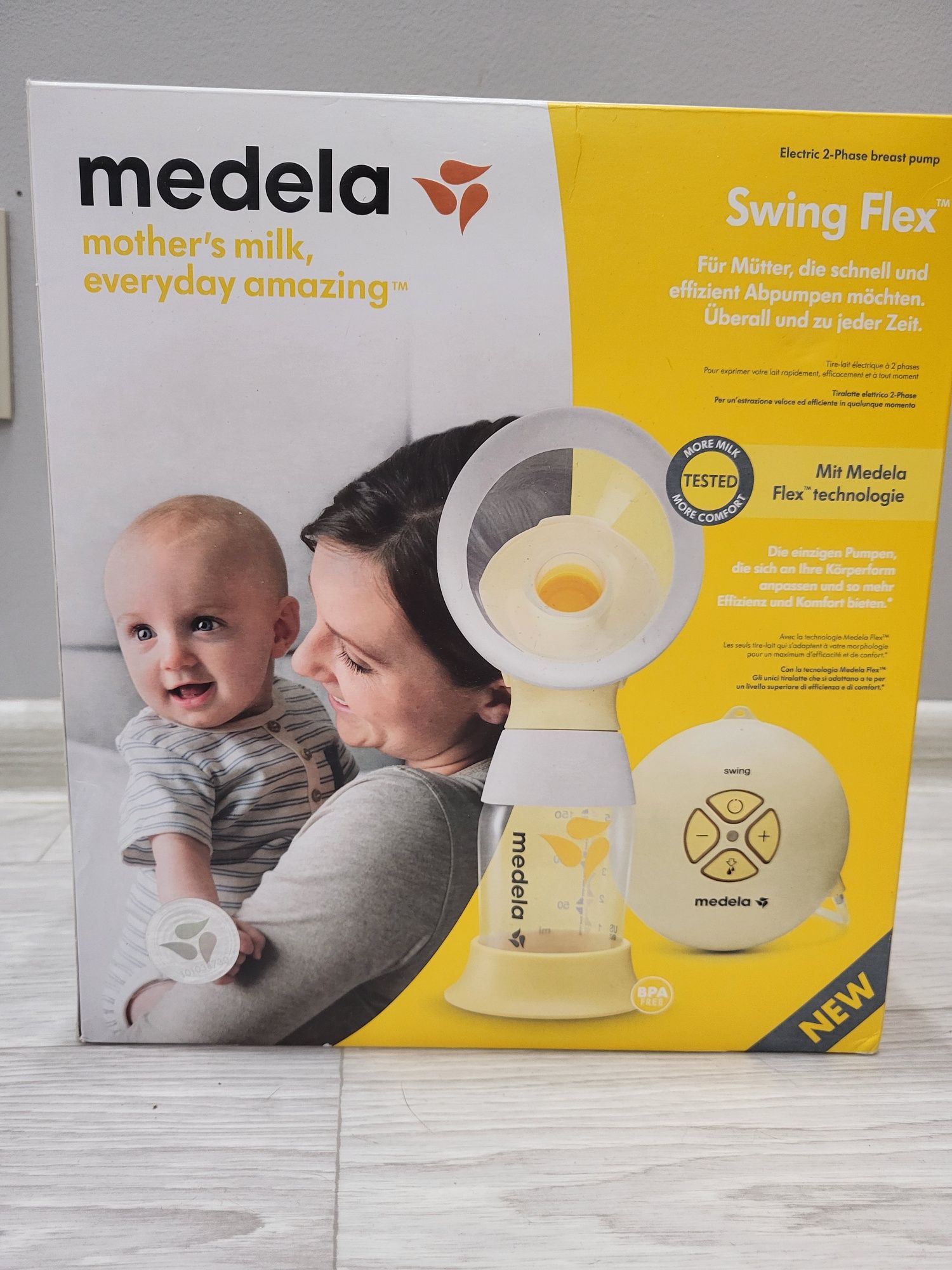 Молоковідсмоктувач Meleda Swing Flex