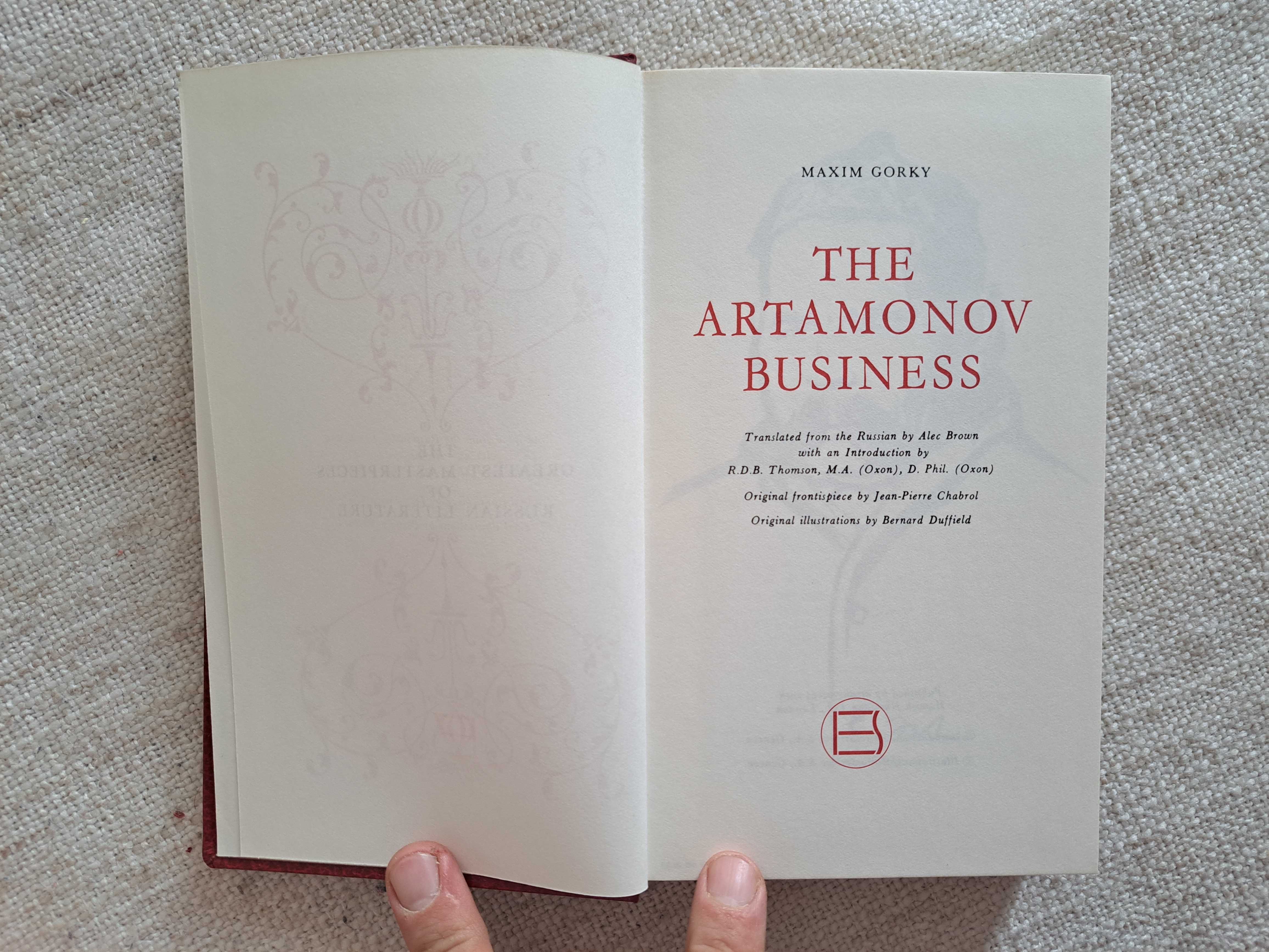 The Artamonov Business. Maksim Gorki. Język angielski