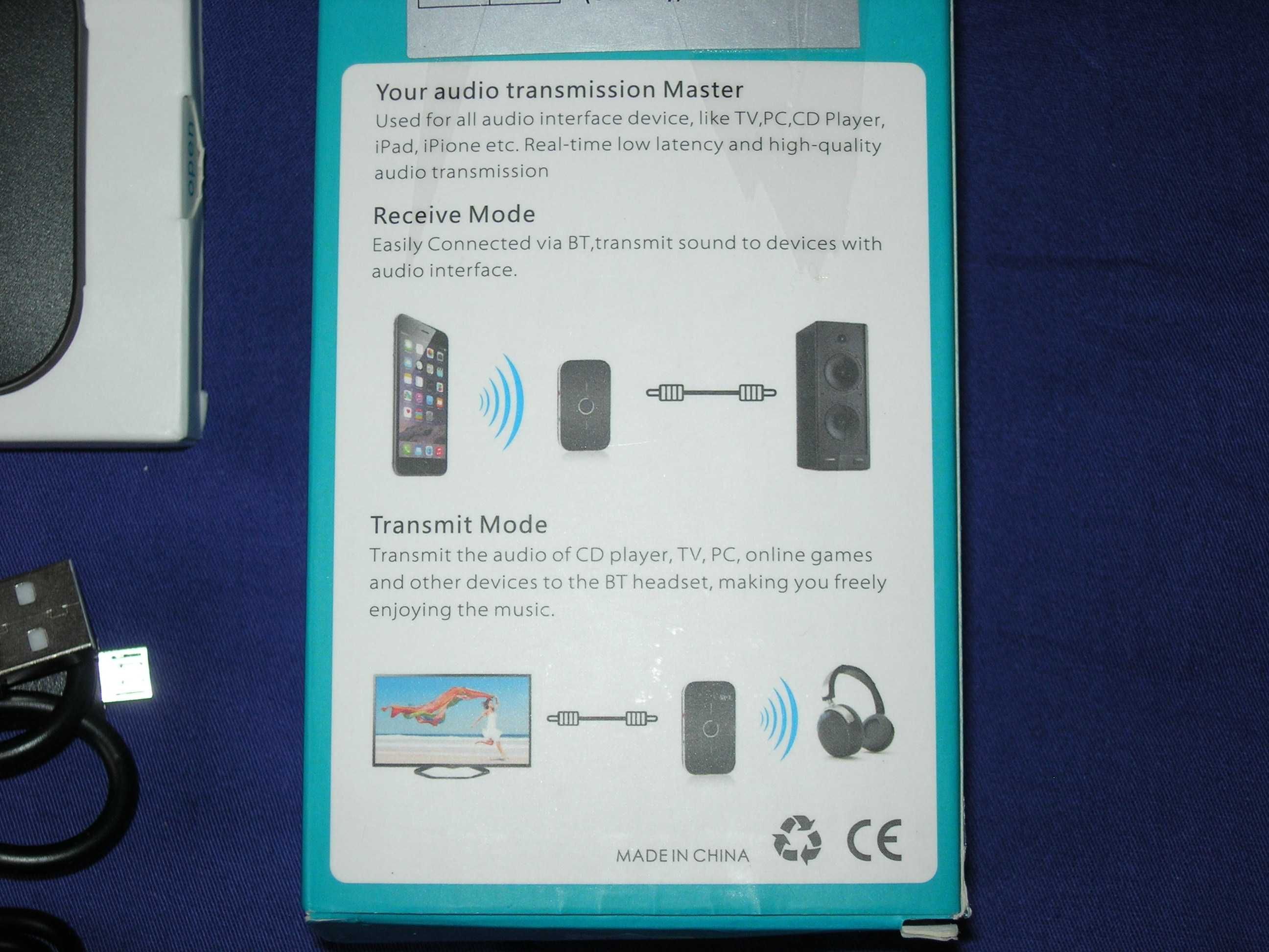 Transmitter adapter Bluetooth odbiornik-nadajnik