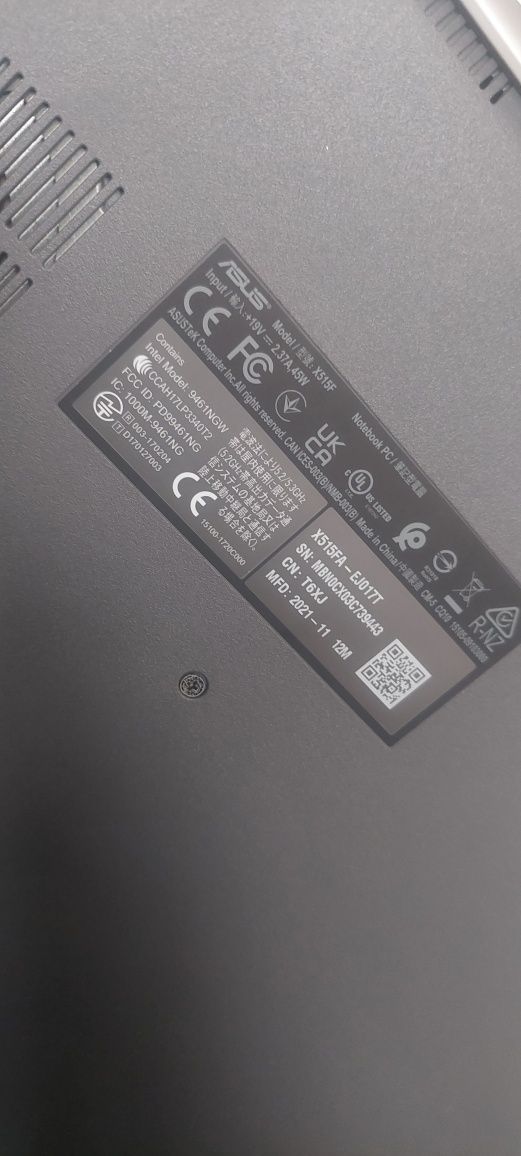 Laptop Asus x515FA