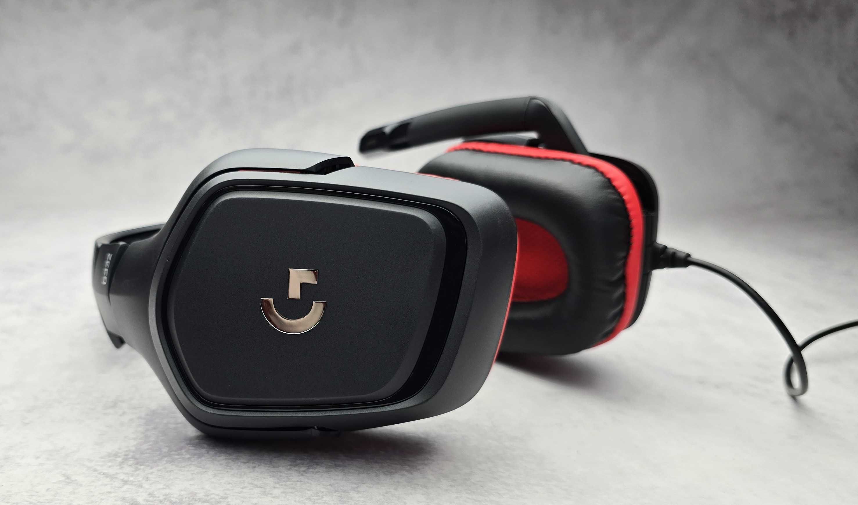 Гарнітура ігрова Logitech G332 (981-000757) Black/Red NEW
