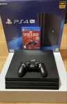 Konsola Playstation 4 Pro PS4 Pro wraz z grą.
