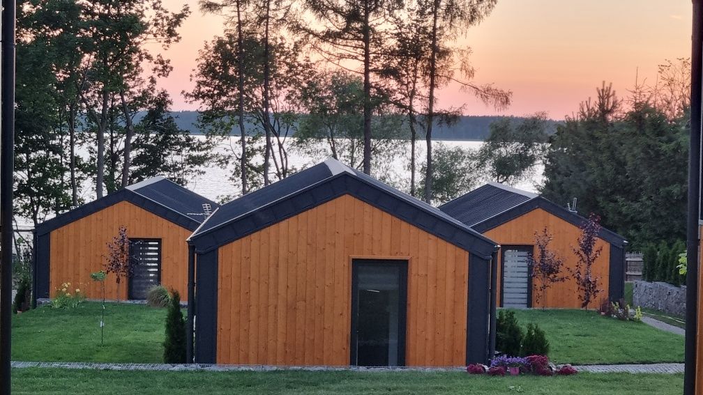 Dom "Nad Jeziorem" plaża, sauna, bania, Mazury, Kruklanki.