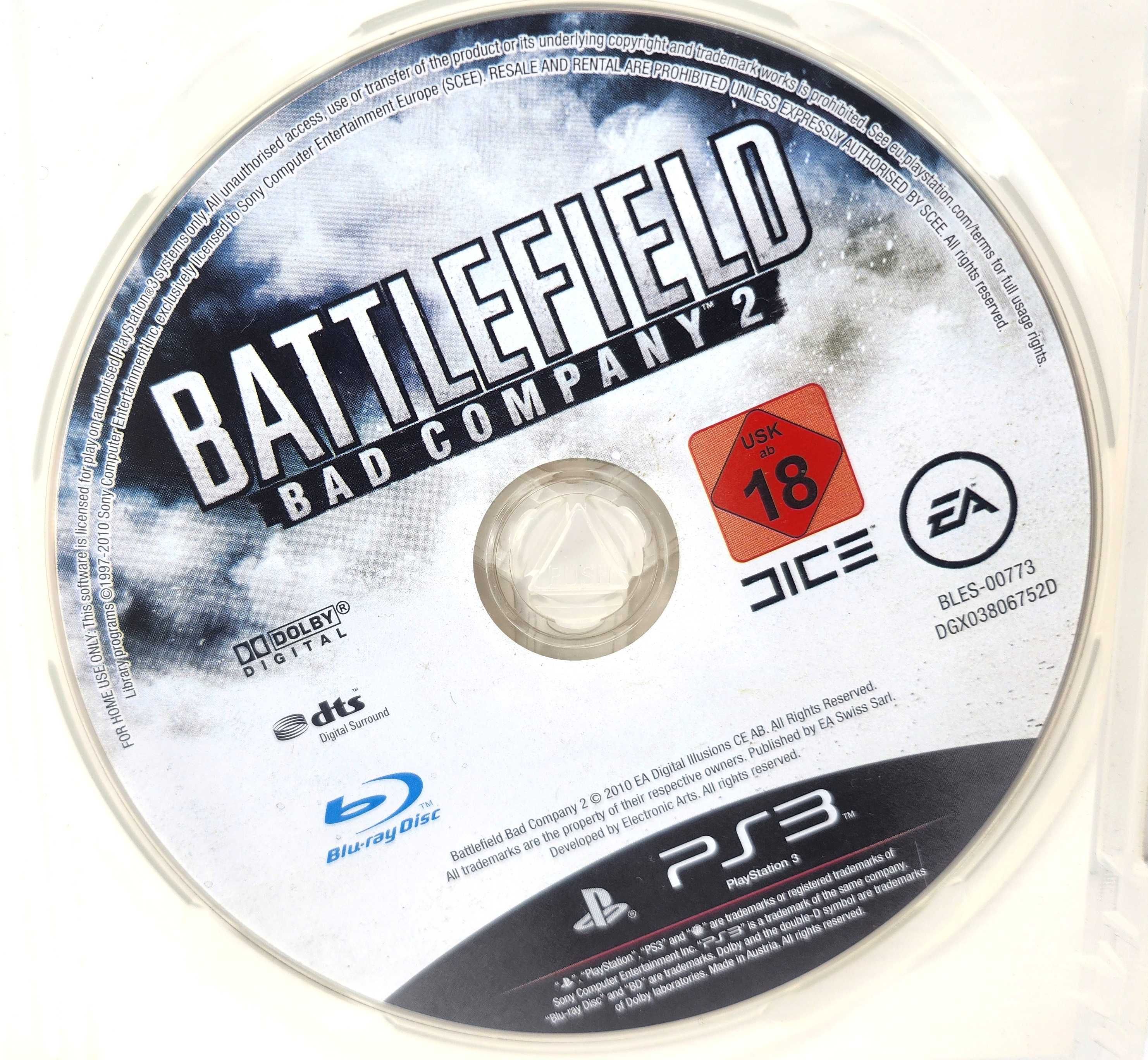 BATTLEFIELD bad company gra na konsolę 2 PS3