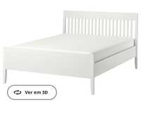 Cama de casal ikea Idanas