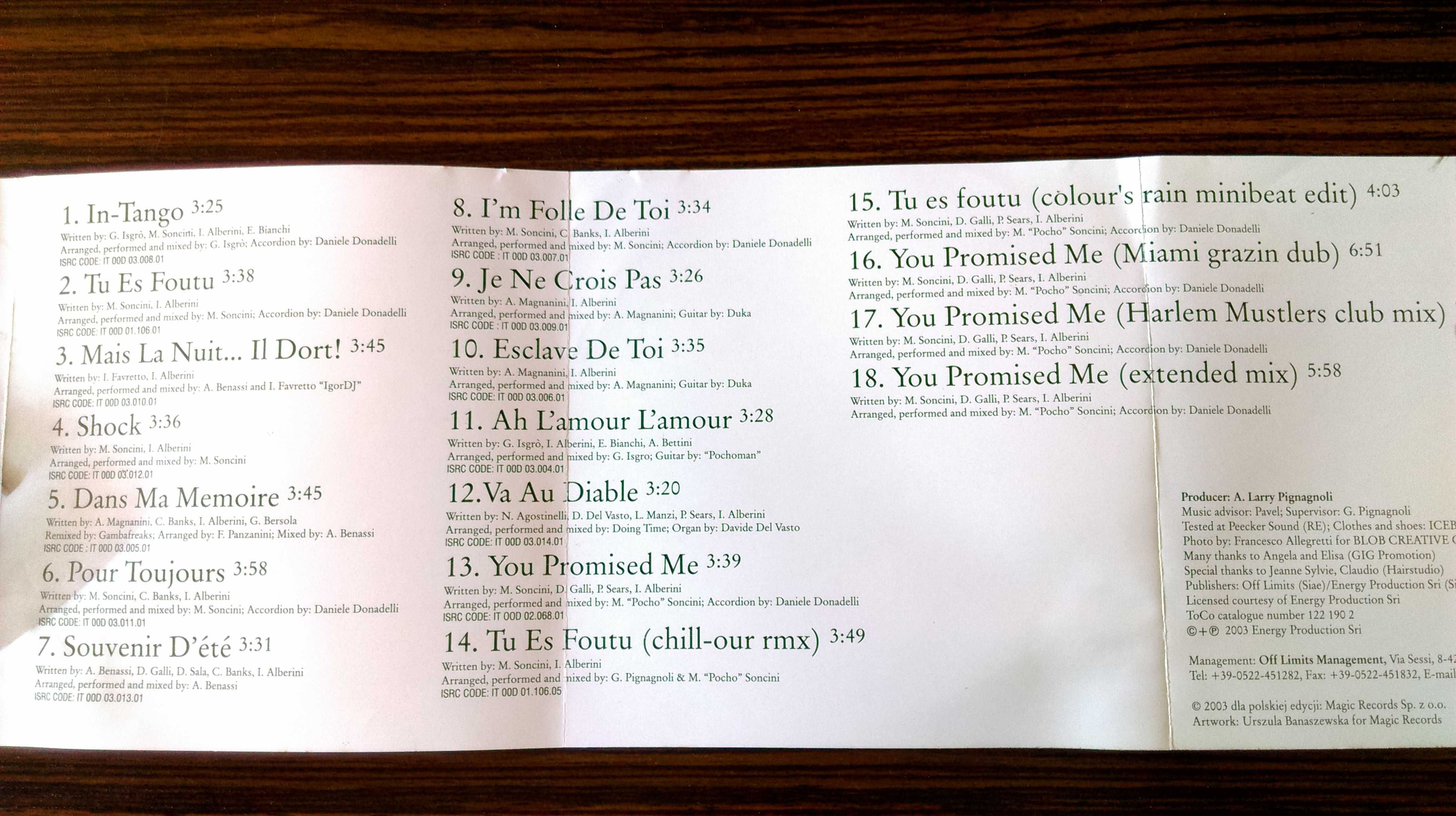 Płyta cd IN-GRID - "Randez Vous"