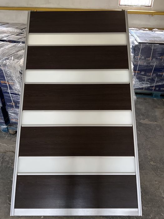 Drzwi przesuwne 220 x 120 rolki góra i dół