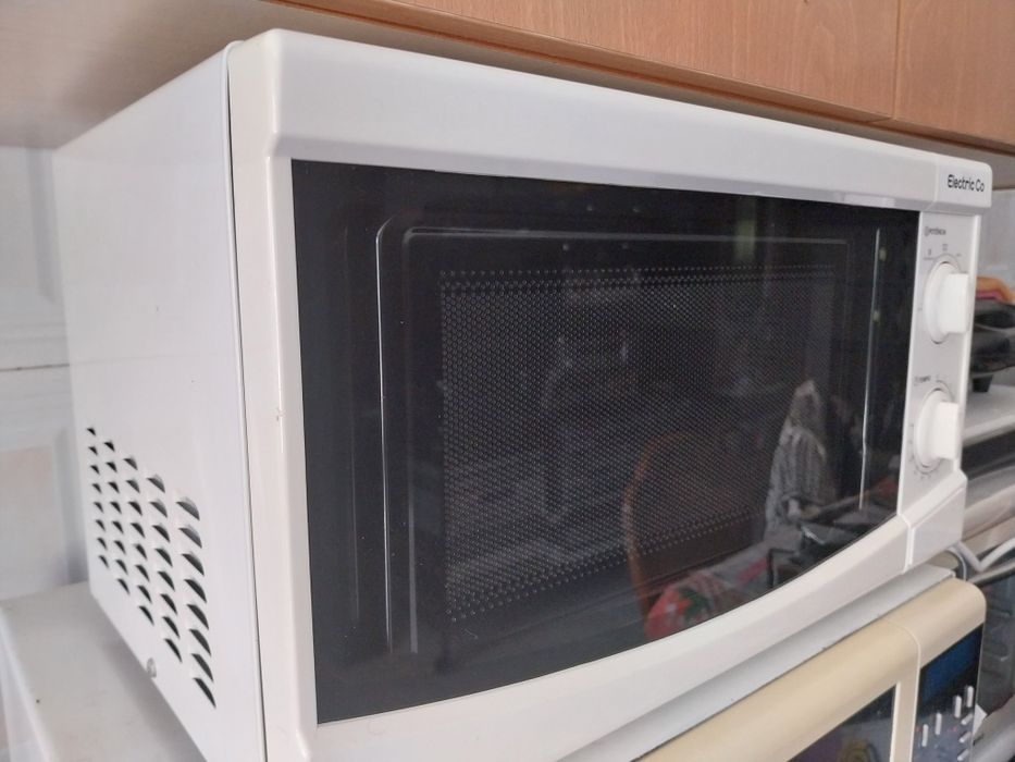 Micro ondas electric co branco esmalte novo
