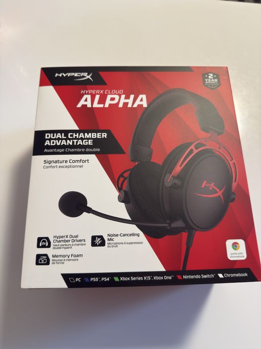 Nowe słuchawki HyperX Cloud Alpha.