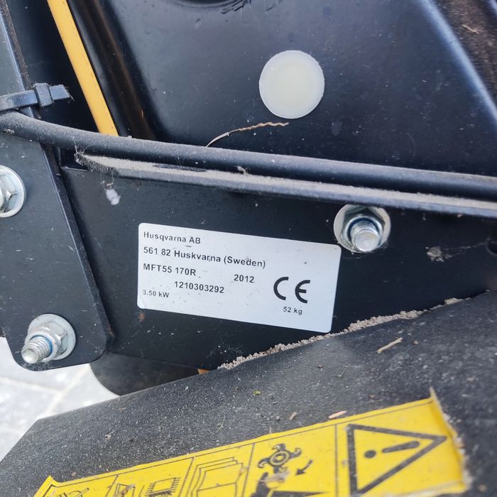 Glebogryzarka McCulloch LC170 silnik Husqvarna 3.5KW