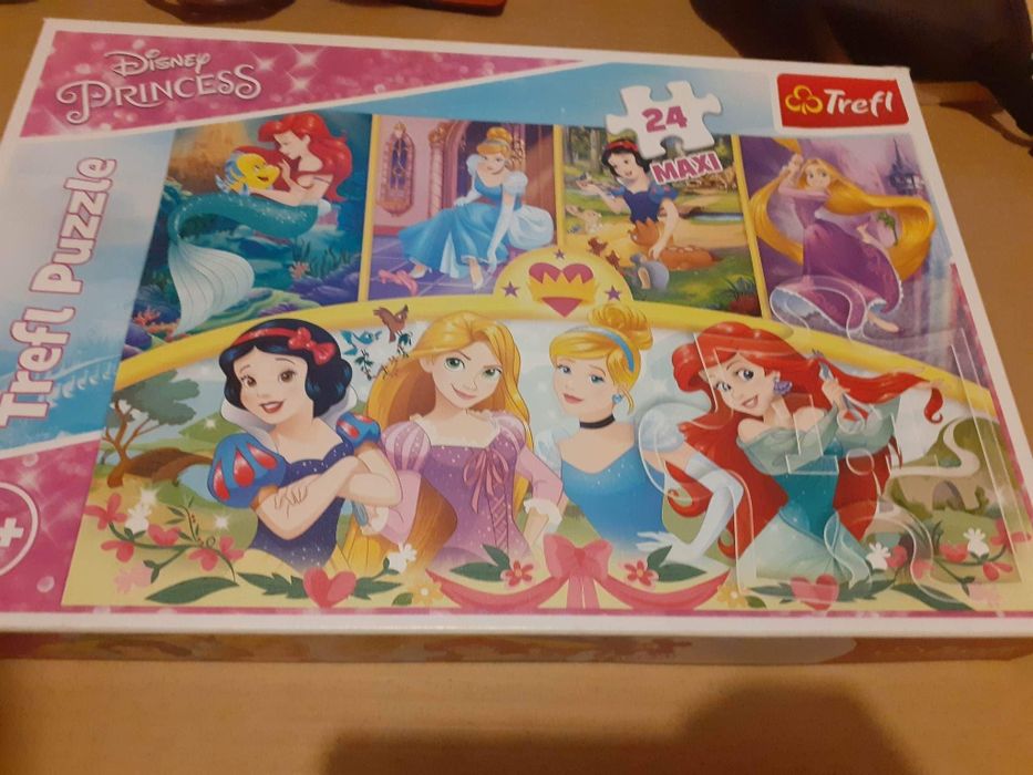 Puzzle trefl 24 elem. Księżniczki.
