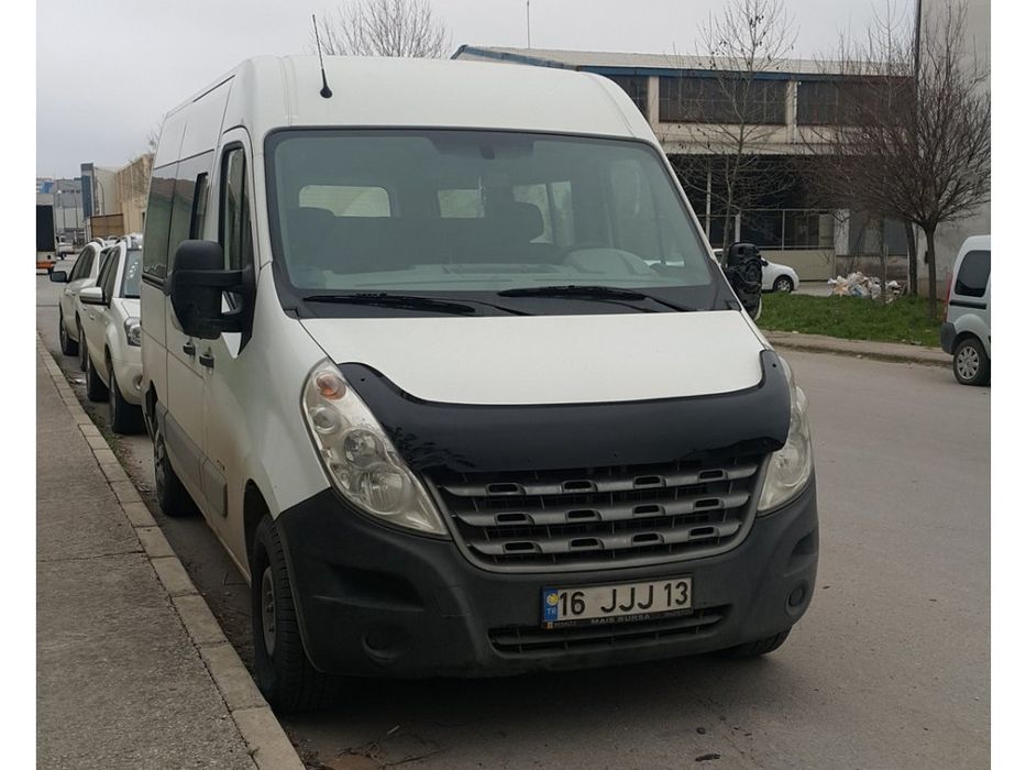 Renault Master 2010-2014 Дефлектор капота EuroCap