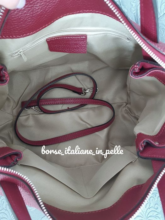 Жіноча шкіряна італійська сумка borse italiane in pelle