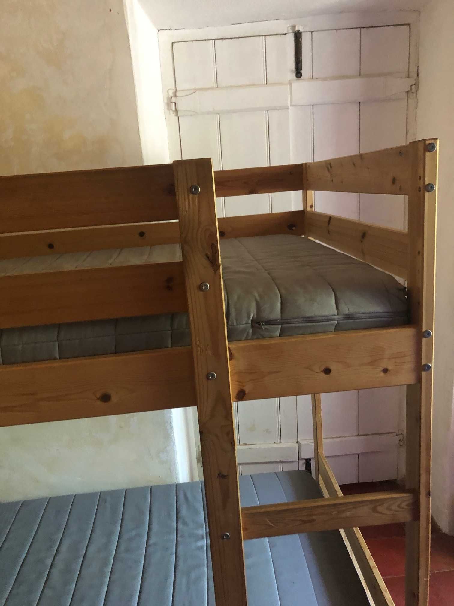 Wooden Bunkbed (IKEA) No matresses
