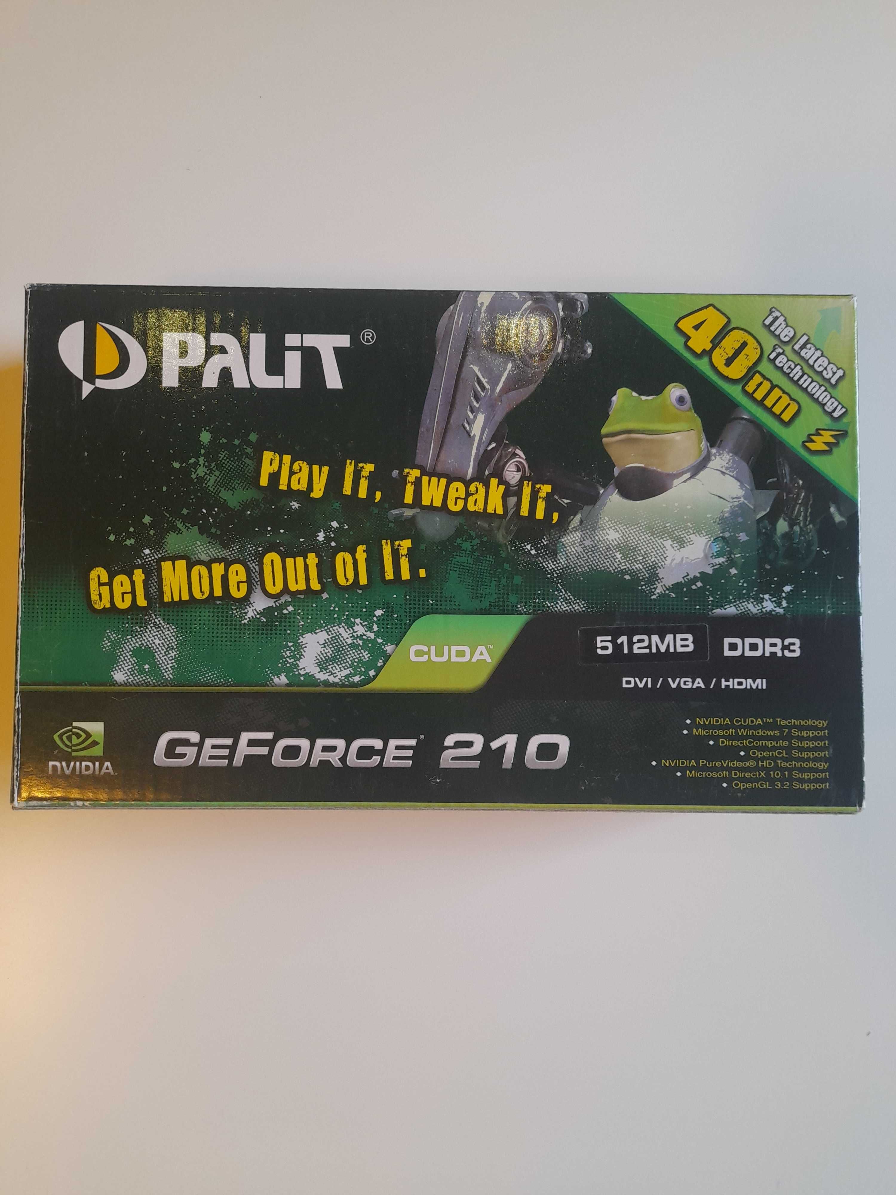 PALIT GeForce 210 512MB DDR3 NOWY!!!