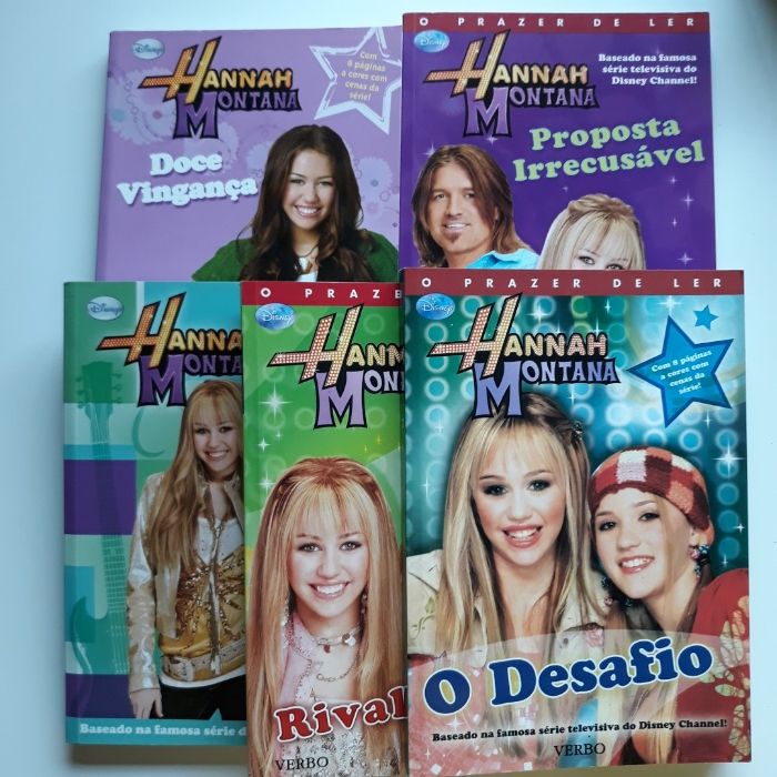 Hannah Montana Volumes 2, 8, 9, 11, 14.- novos