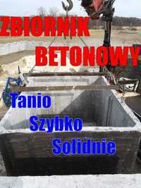 Zbiornik Betonowy Gnojówka Deszczówka Szambo Szamba Betonowe Piwniczka