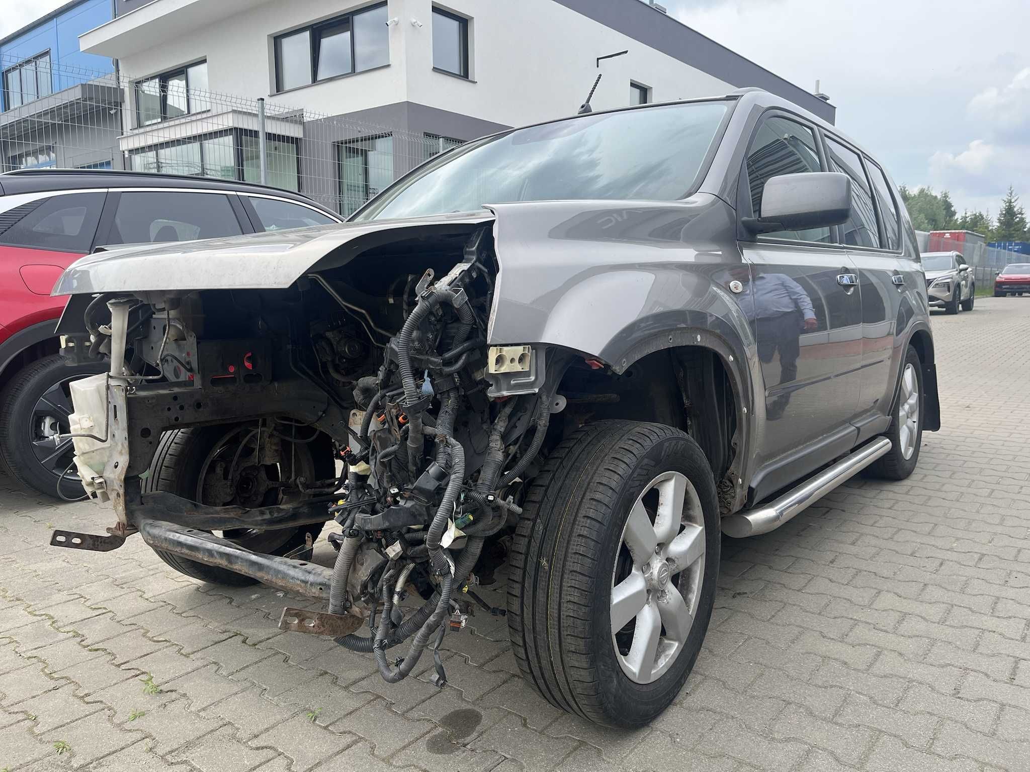 Nissan X-trail - uszkodzony silnik - zatarty wał