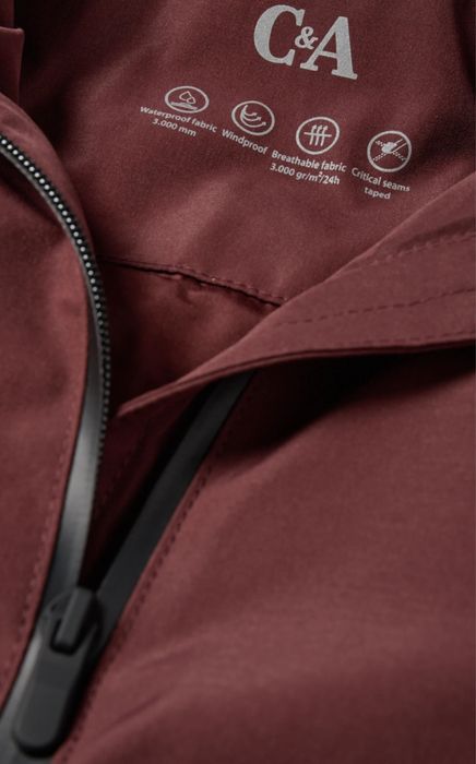 Nowa kurtka przeciwdeszczowa C&A