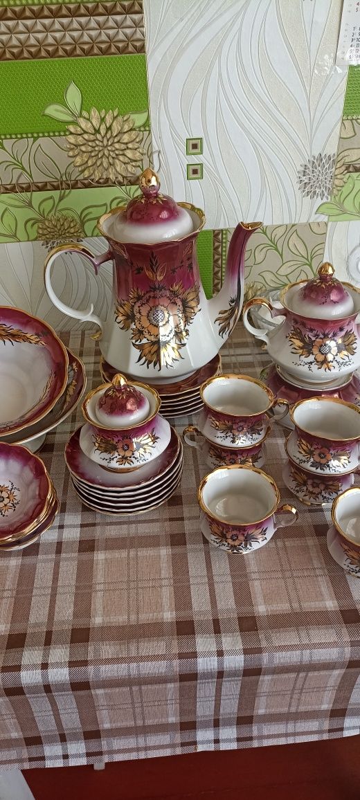 Чайный сервиз "Гранат"