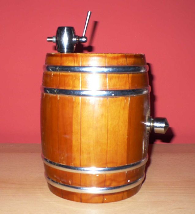 Beczka na alkohol, wkład metalowy