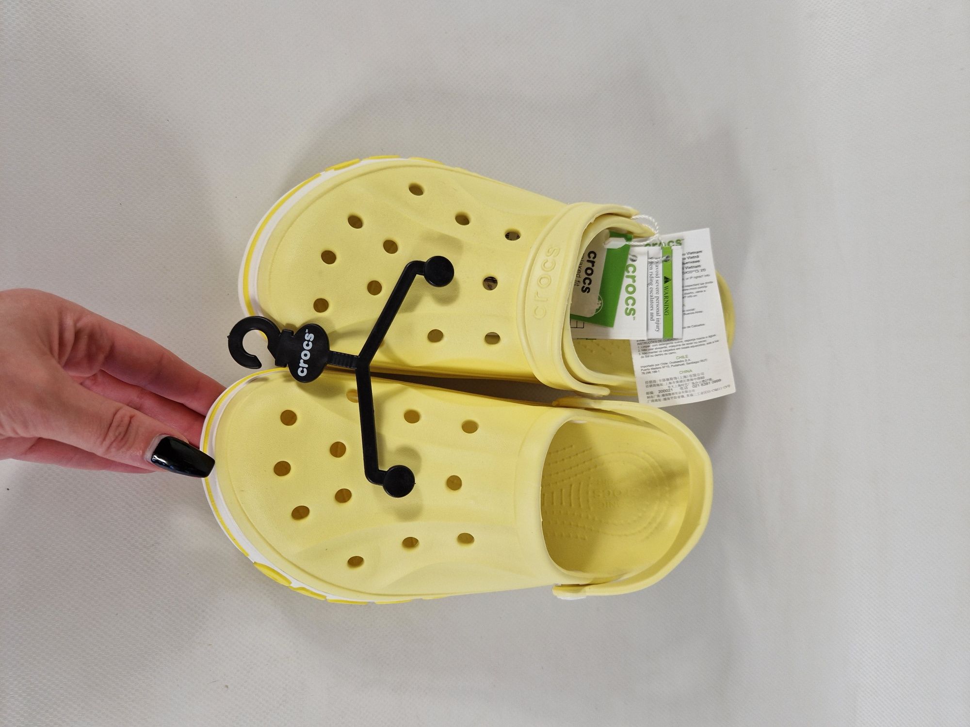 Крокси сабо жіночі Crocs BAYABAND Clog жовті оригінал крокс 35-36р