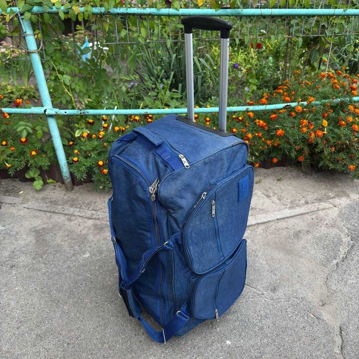 Сумка дорожня колісна Bagland 0034970 Мадрид 82 л не чемодан