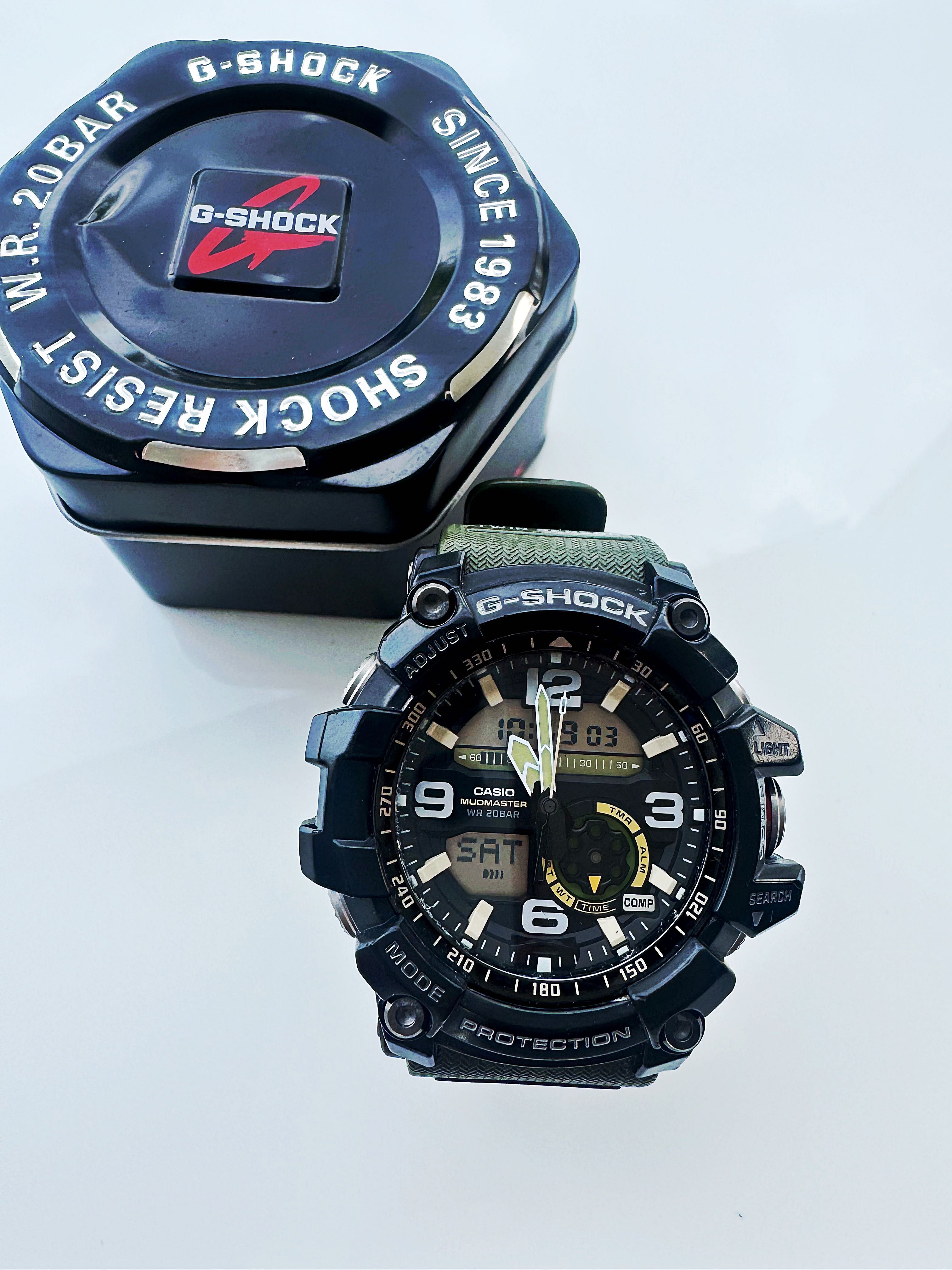 Zegarek Casio G-SHOCK MUDMASTER GG-1000-1A3 ER Czarno Zielony