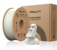 Білий пластик, філамент Hyper PLA для 3D принтера CREALITY 1кг, 1.75мм