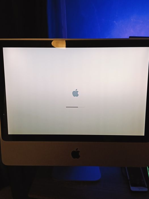 iMac 2009 a trabalhar