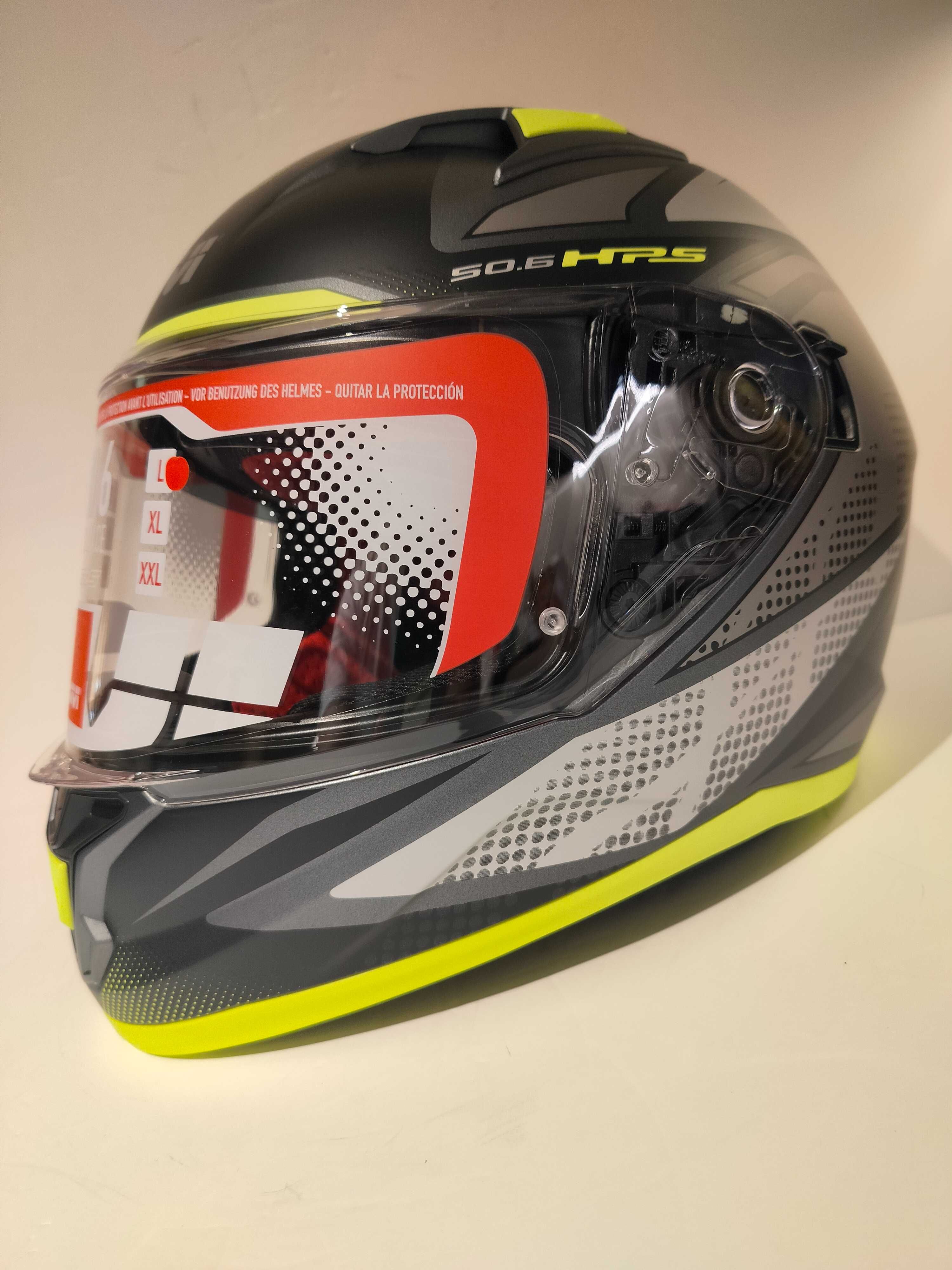 Capacete Givi dupla viseira mota scooter novo