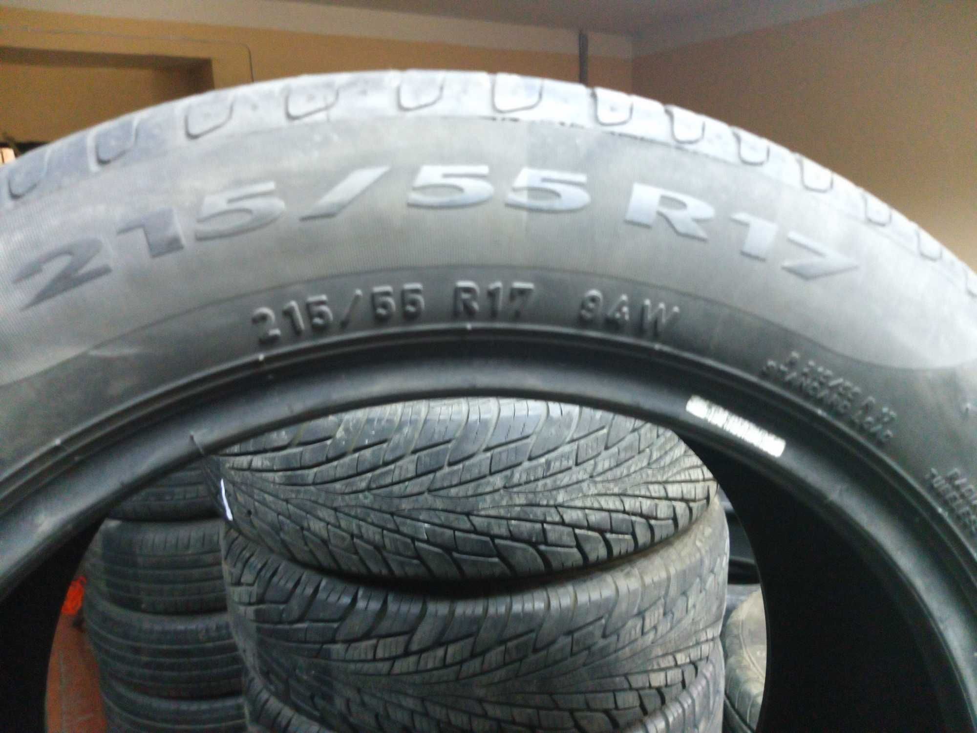 215/55 R 17 Pirelli 4 шт