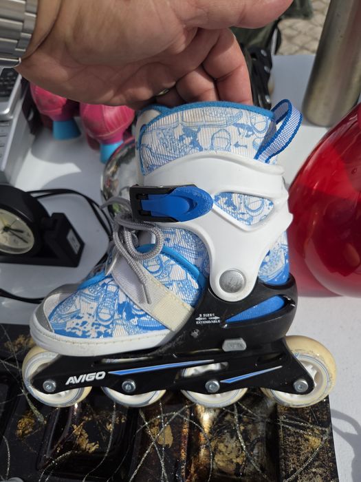 Patins em linha extensíveis