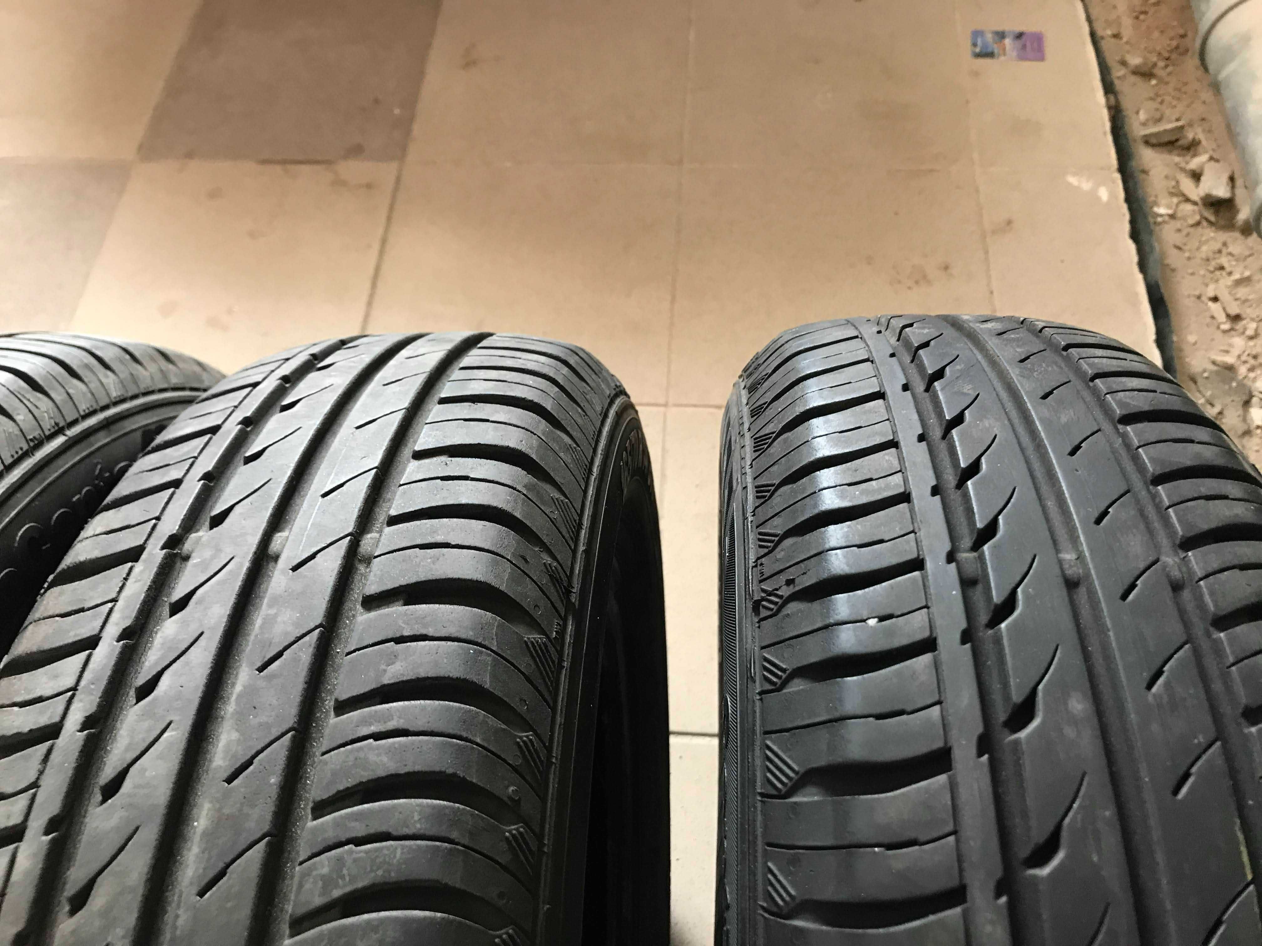 4 felgi i opony letnie Continental 165/70/r14 81T Toyota Yaris