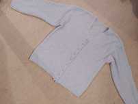 Cardigan sweter damski rozpinany 38/40 bdb stan błękitny