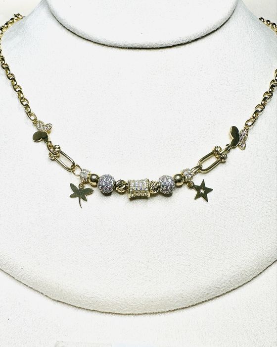 Złoty łancuszek 14k próba 585